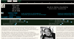 Desktop Screenshot of alexdenouden.nl
