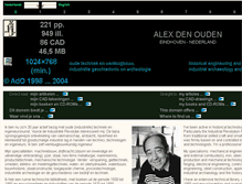 Tablet Screenshot of alexdenouden.nl